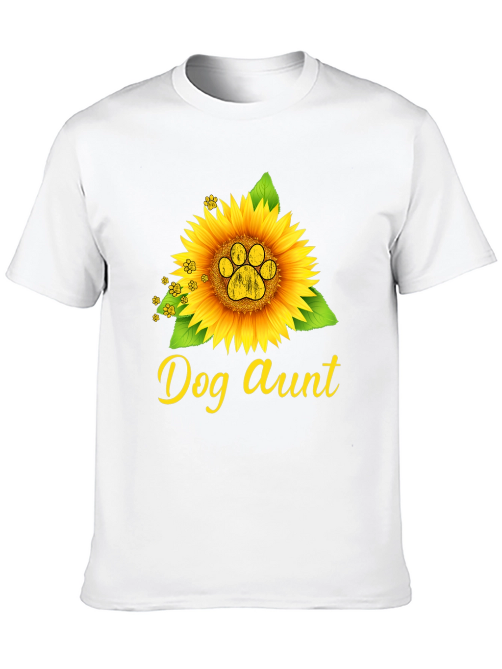 Dog Aunt Sunflower Tee