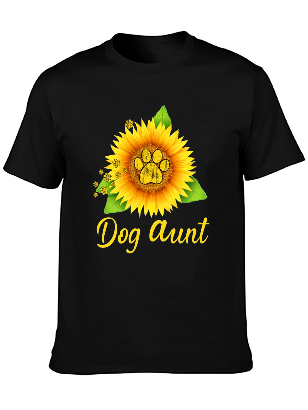 Dog Aunt Sunflower Tee