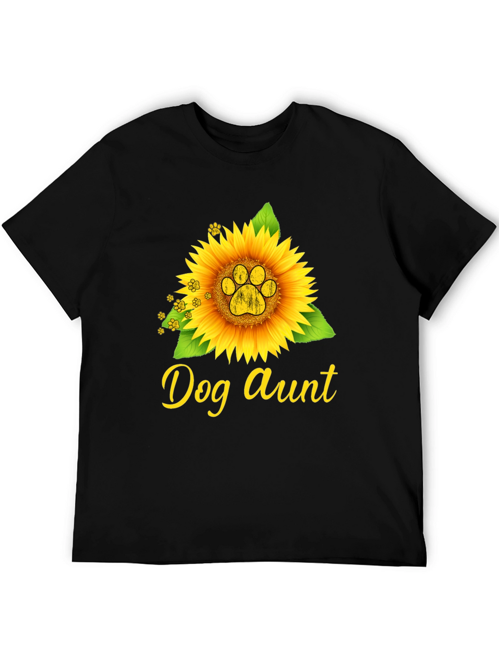 Dog Aunt Sunflower Tee