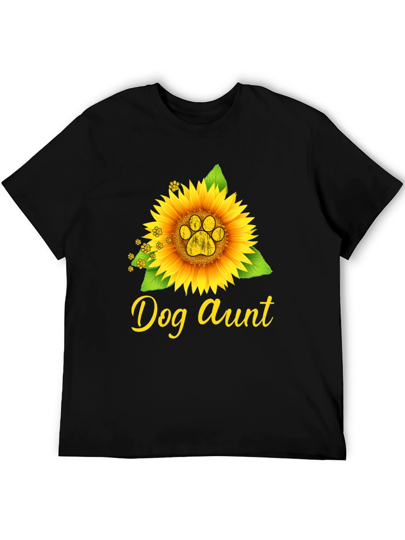 Dog Aunt Sunflower Tee