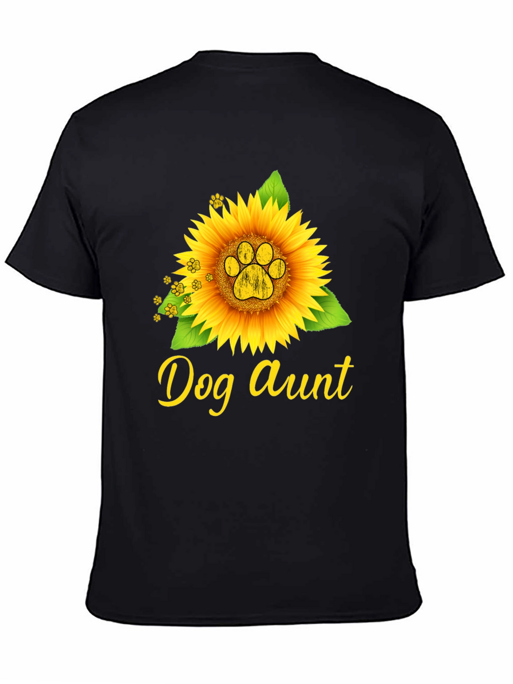 Dog Aunt Sunflower Tee