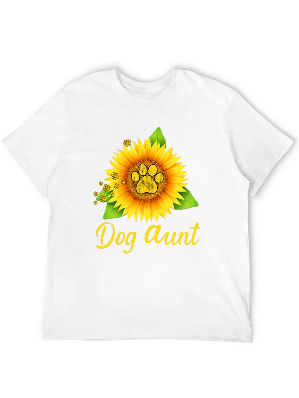 Dog Aunt Sunflower Tee