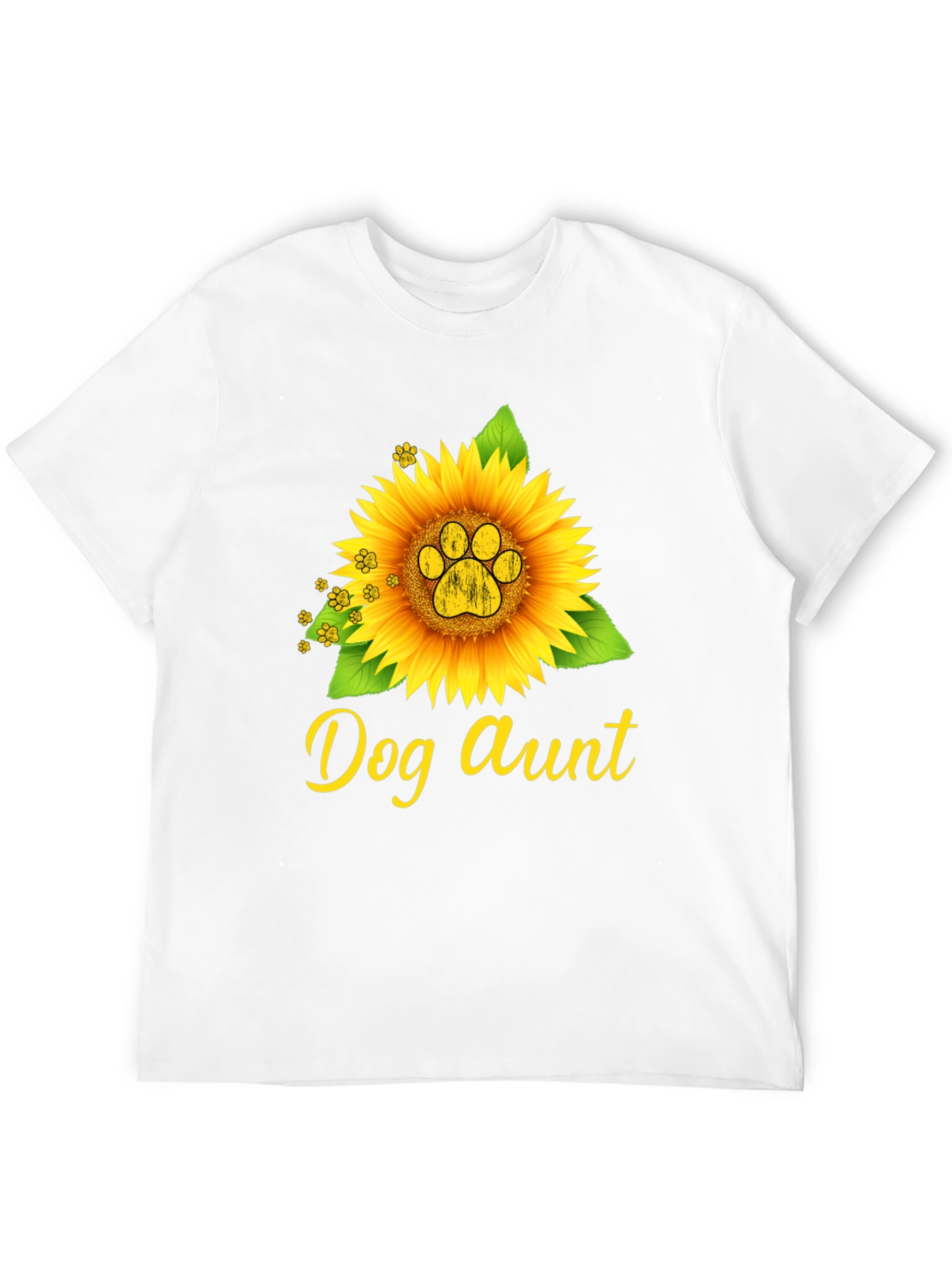 Dog Aunt Sunflower Tee