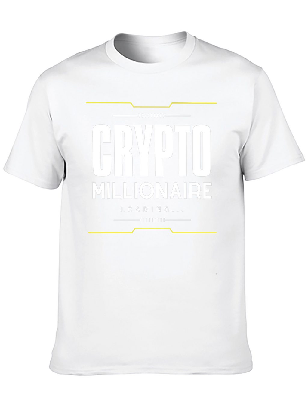 Crypto Millionaire Loading Black T-Shirt