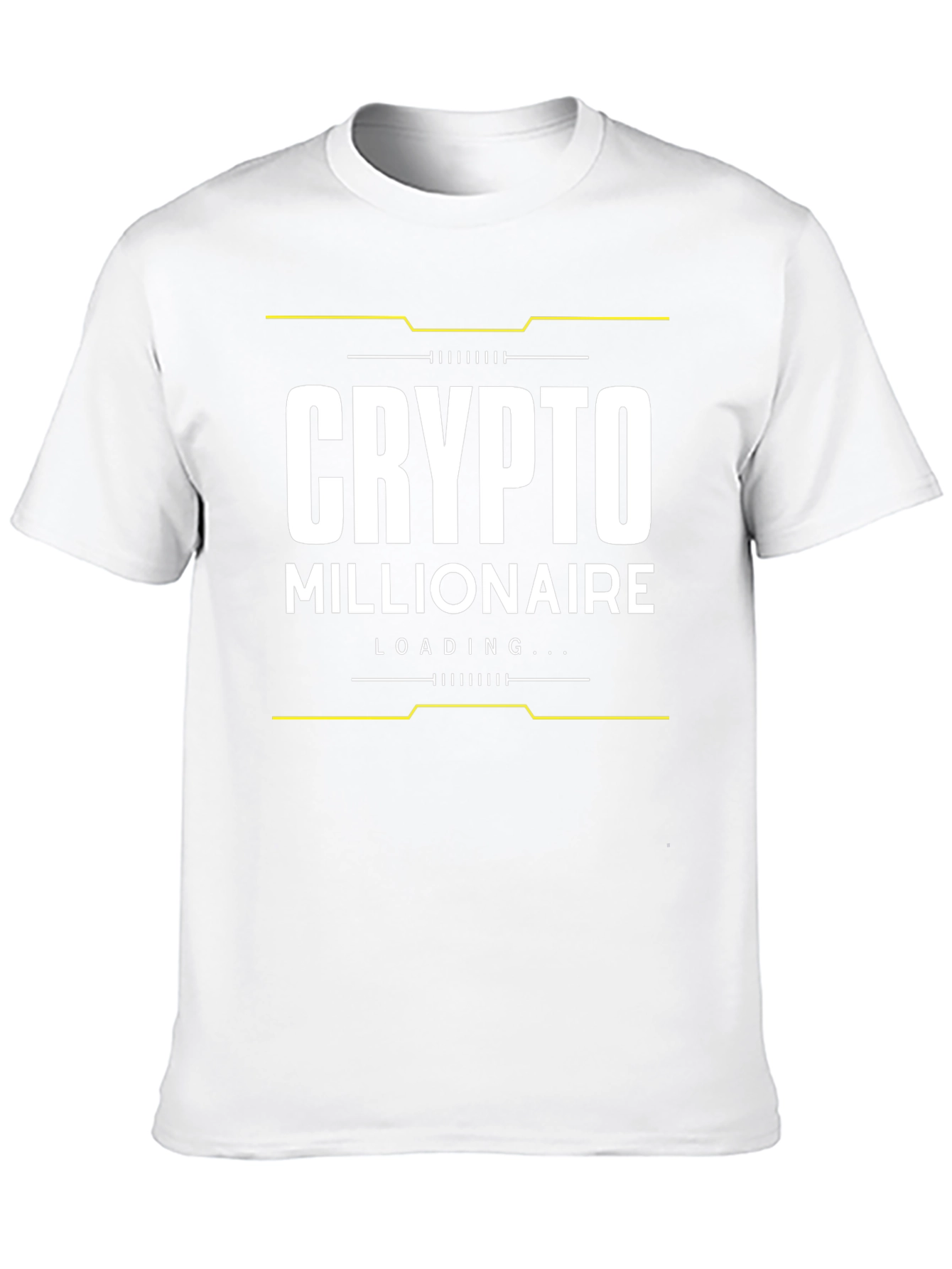 Crypto Millionaire Loading Black T-Shirt