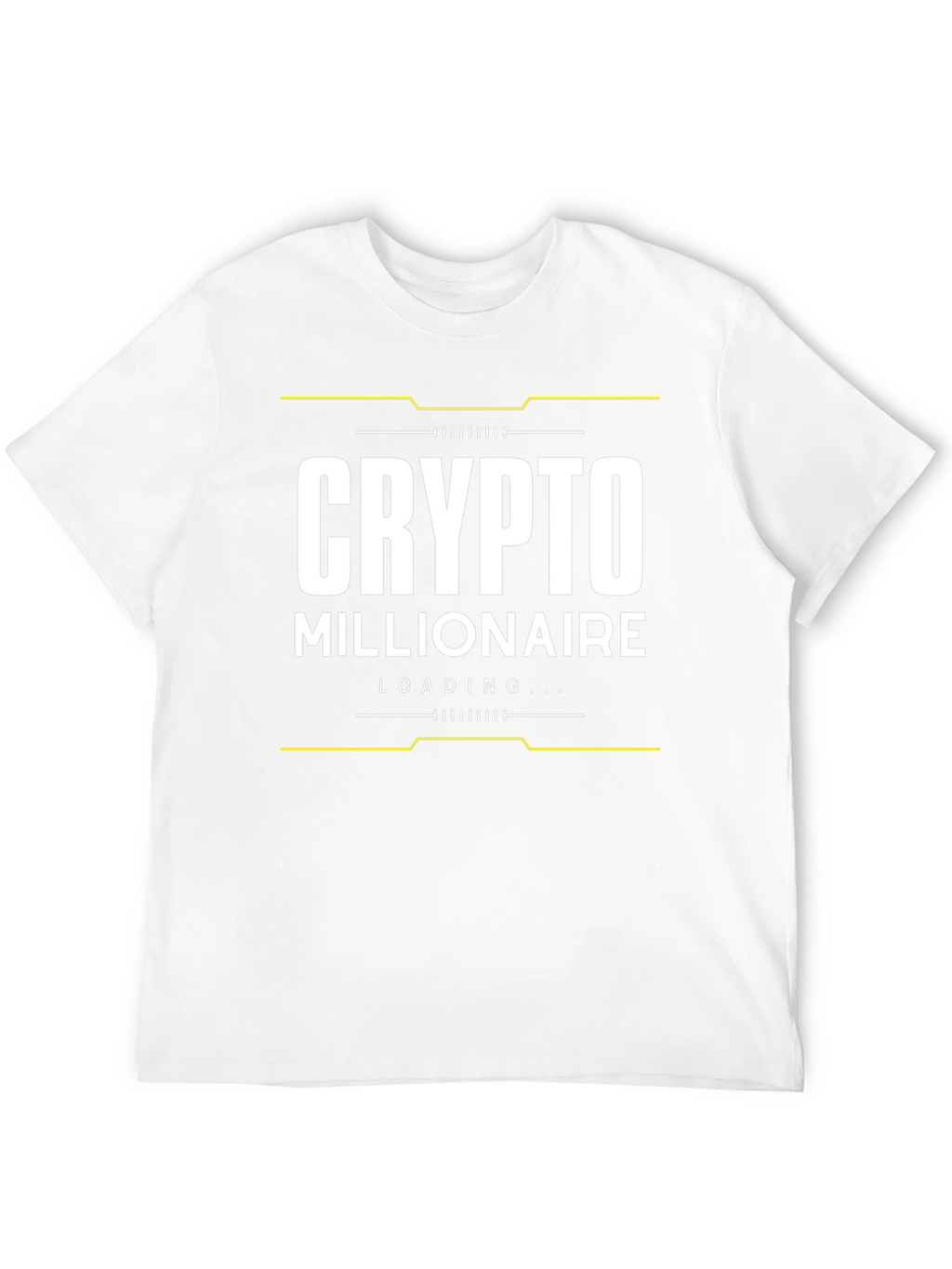 Crypto Millionaire Loading Black T-Shirt