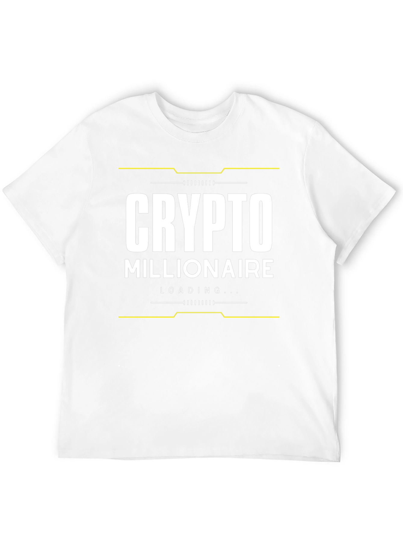 Crypto Millionaire Loading Black T-Shirt