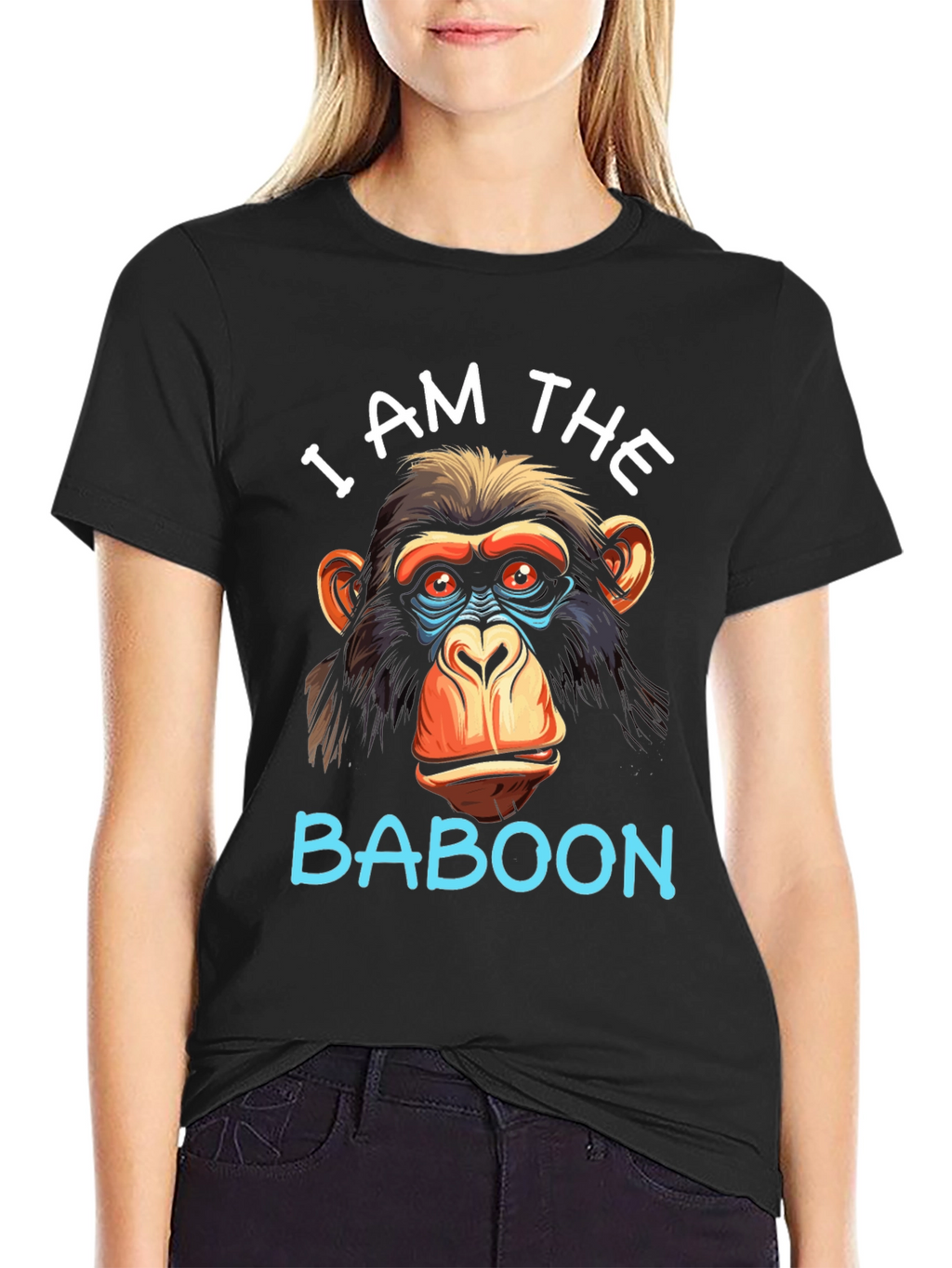 I Am The Baboon Graphic T-Shirt