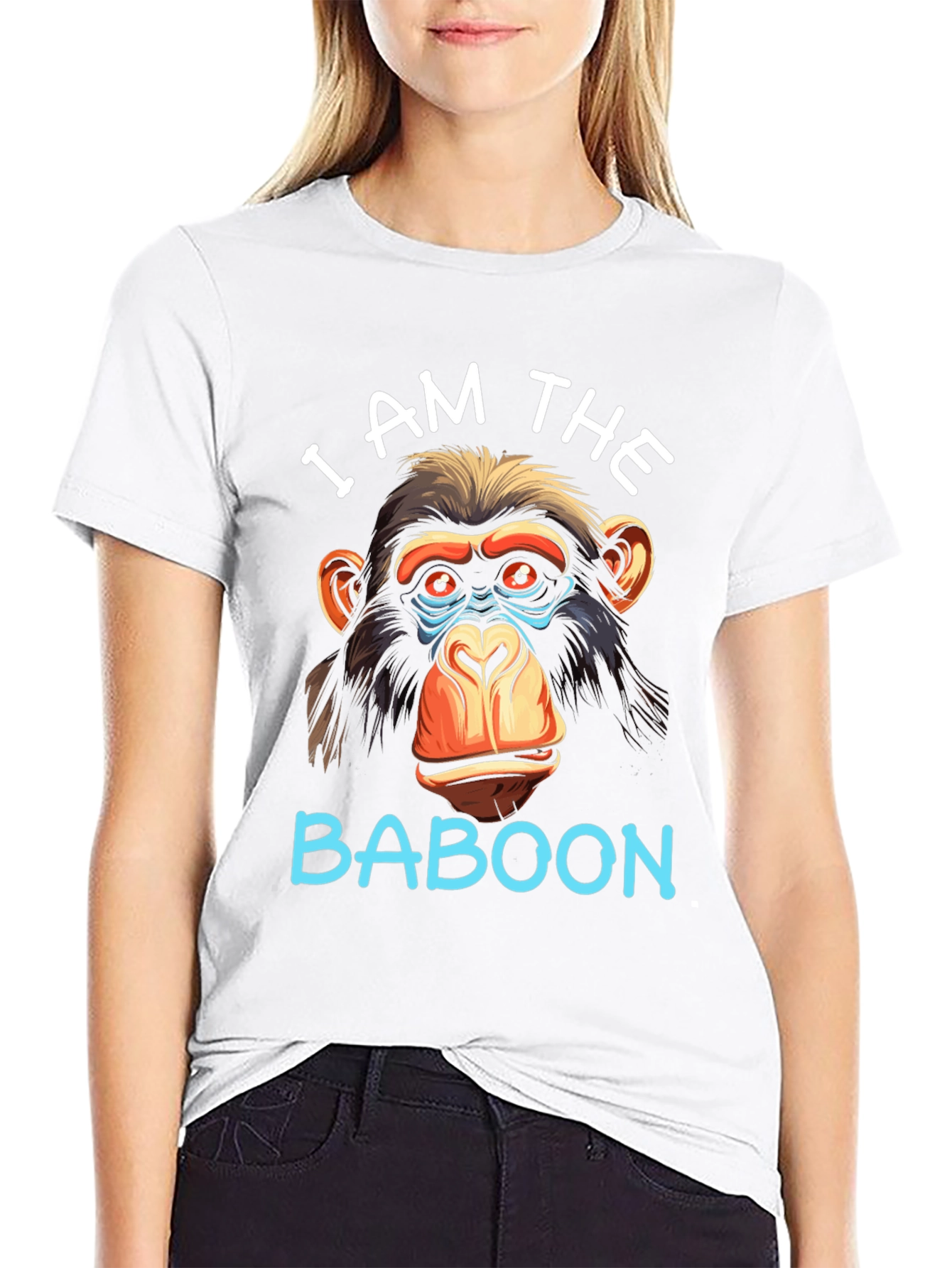 I Am The Baboon Graphic T-Shirt