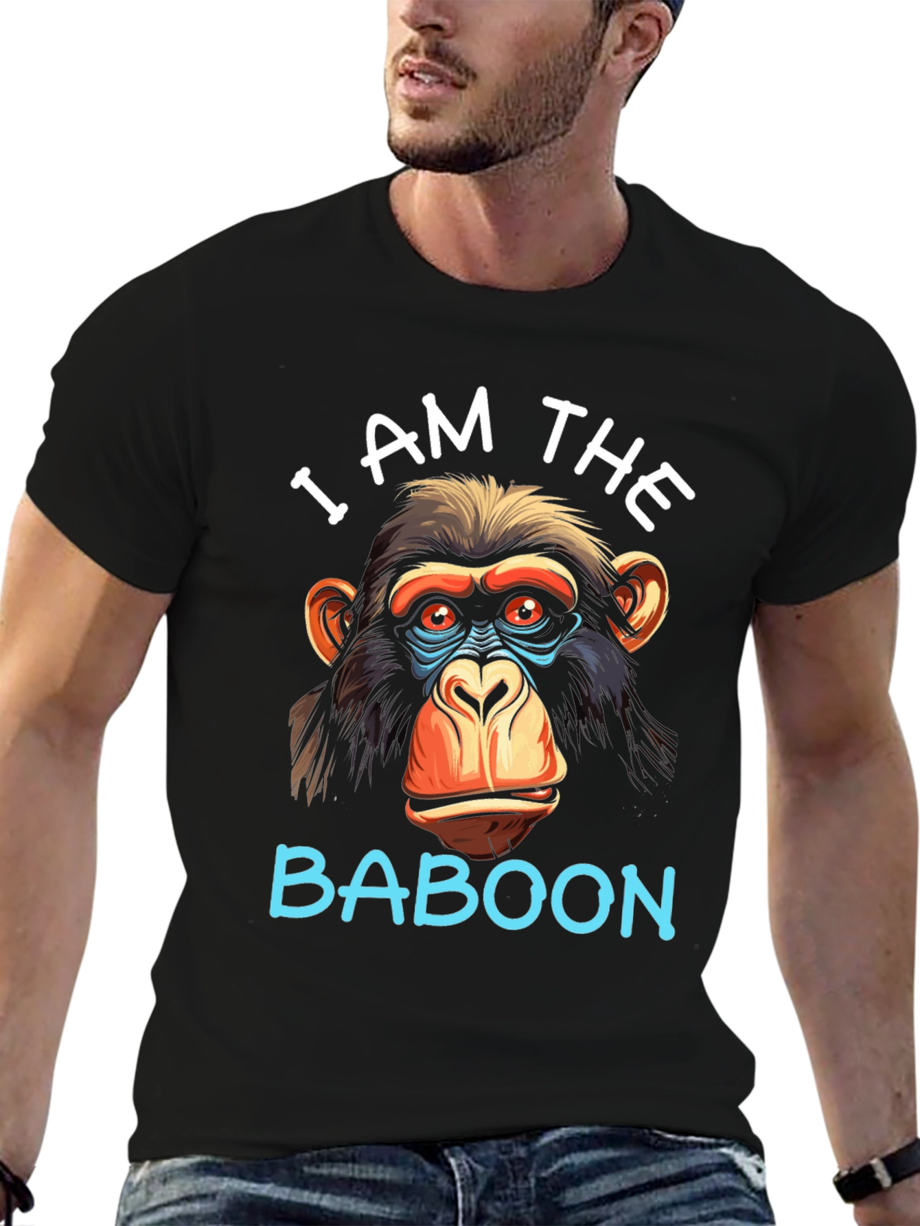 I Am The Baboon Graphic T-Shirt