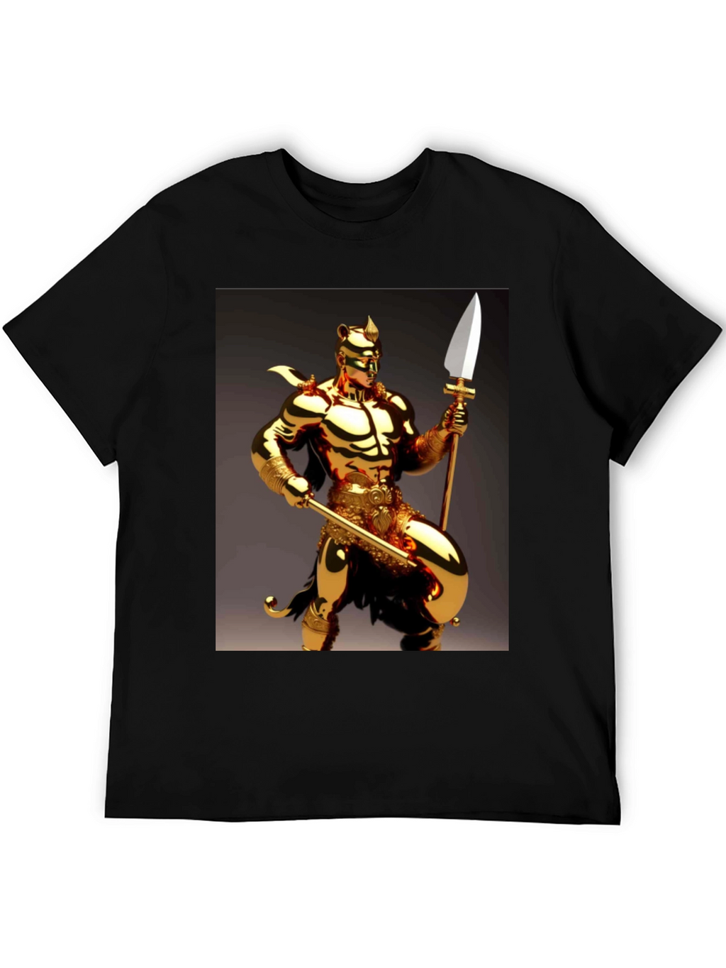 Golden Warrior Graphic T-Shirt
