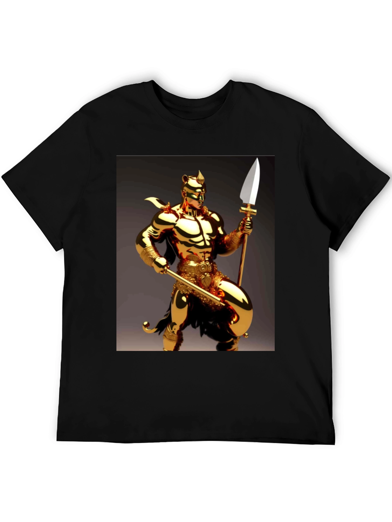 Golden Warrior Graphic T-Shirt