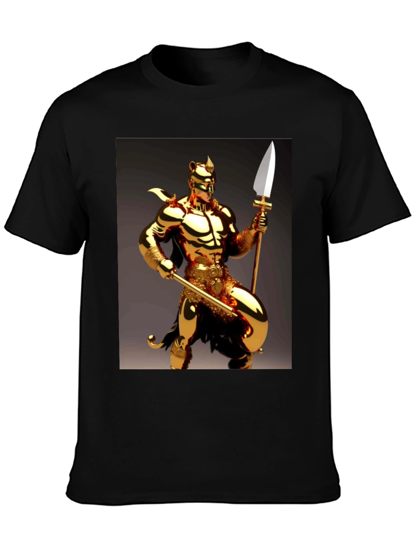 Golden Warrior Graphic T-Shirt