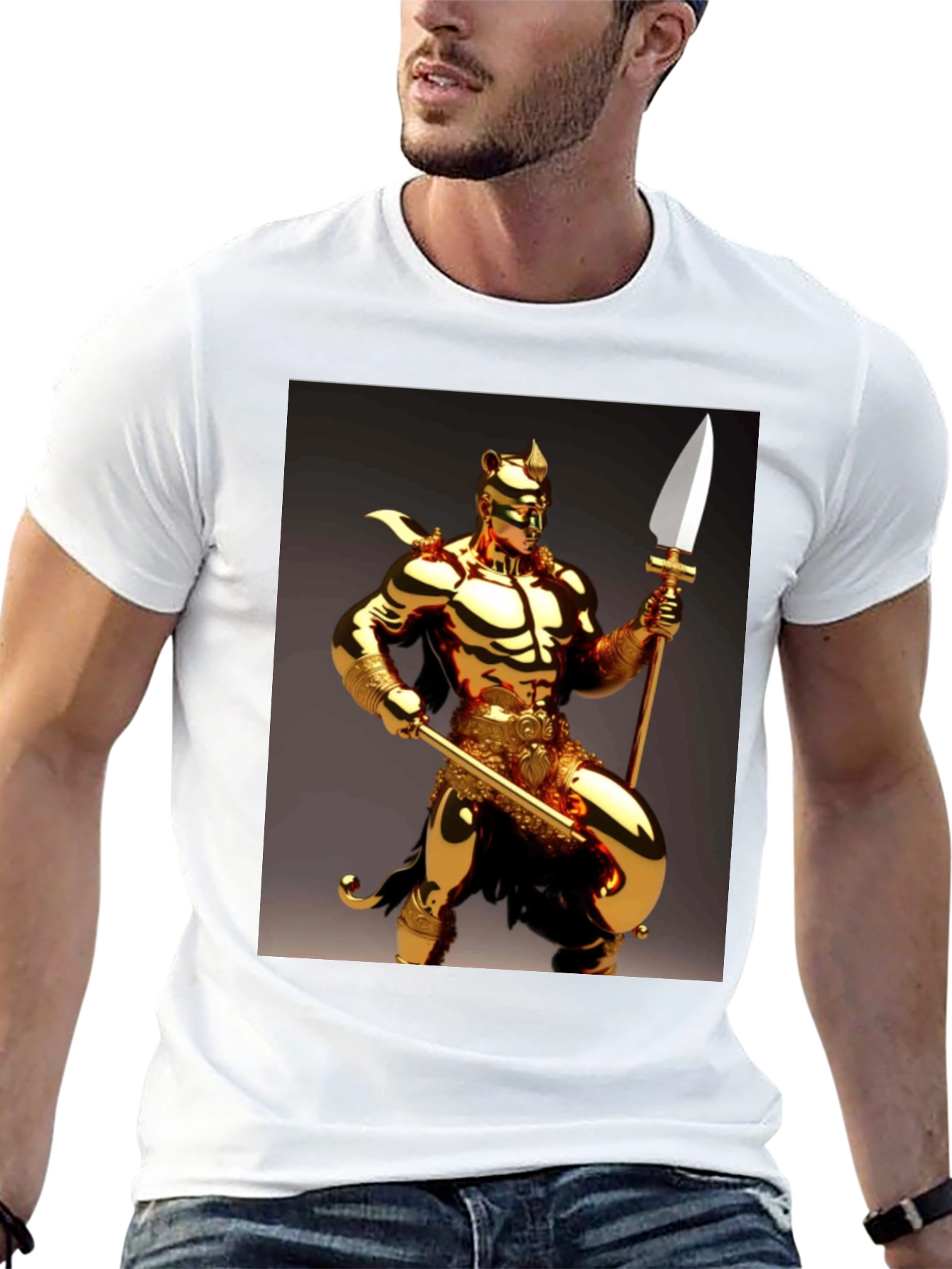 Golden Warrior Graphic T-Shirt
