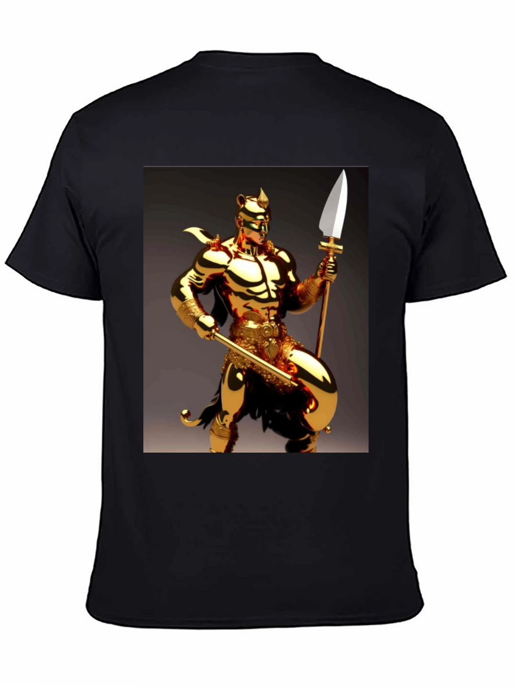 Golden Warrior Graphic T-Shirt