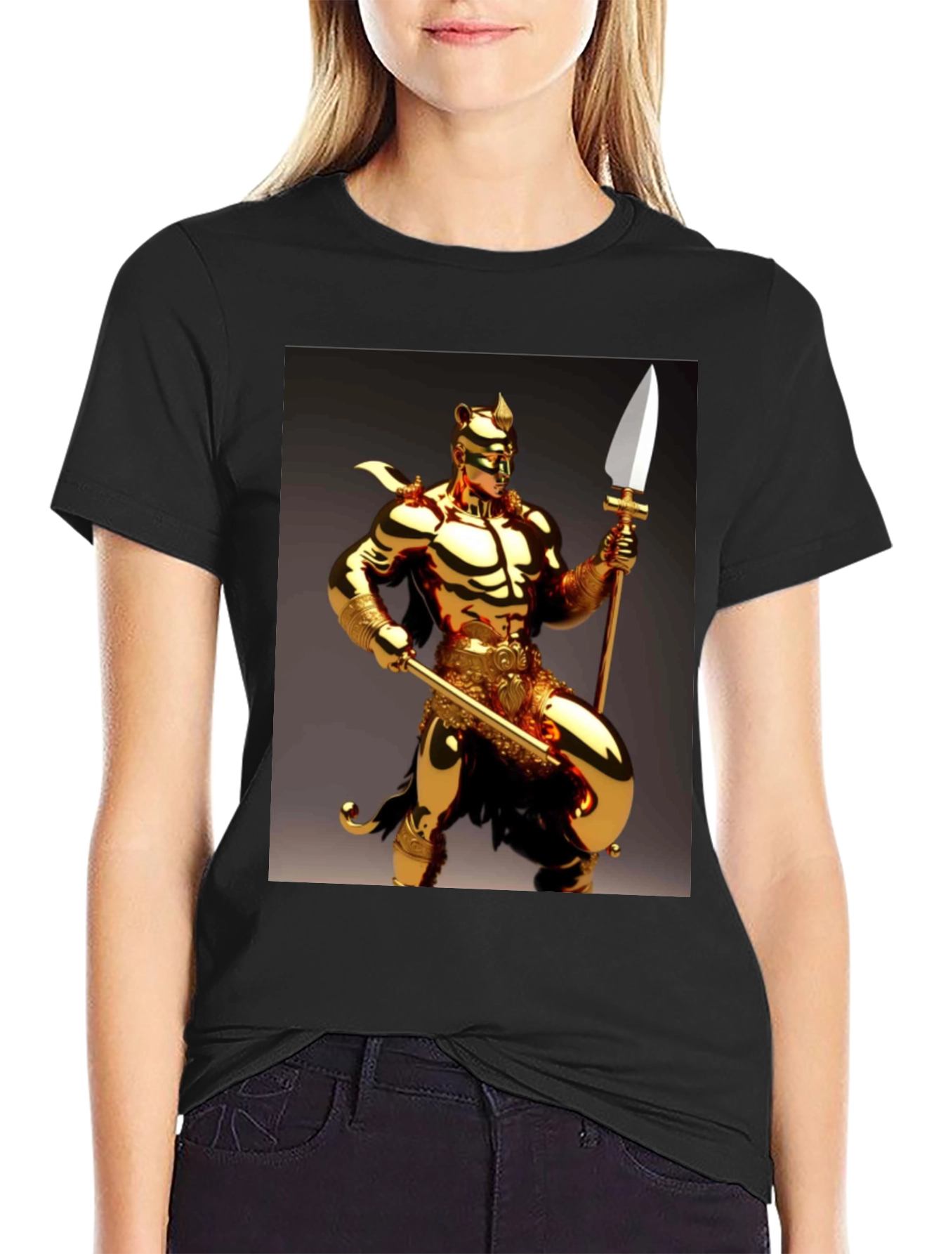 Golden Warrior Graphic T-Shirt