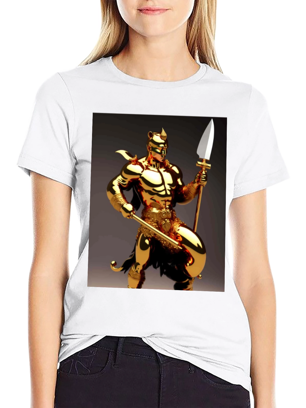 Golden Warrior Graphic T-Shirt
