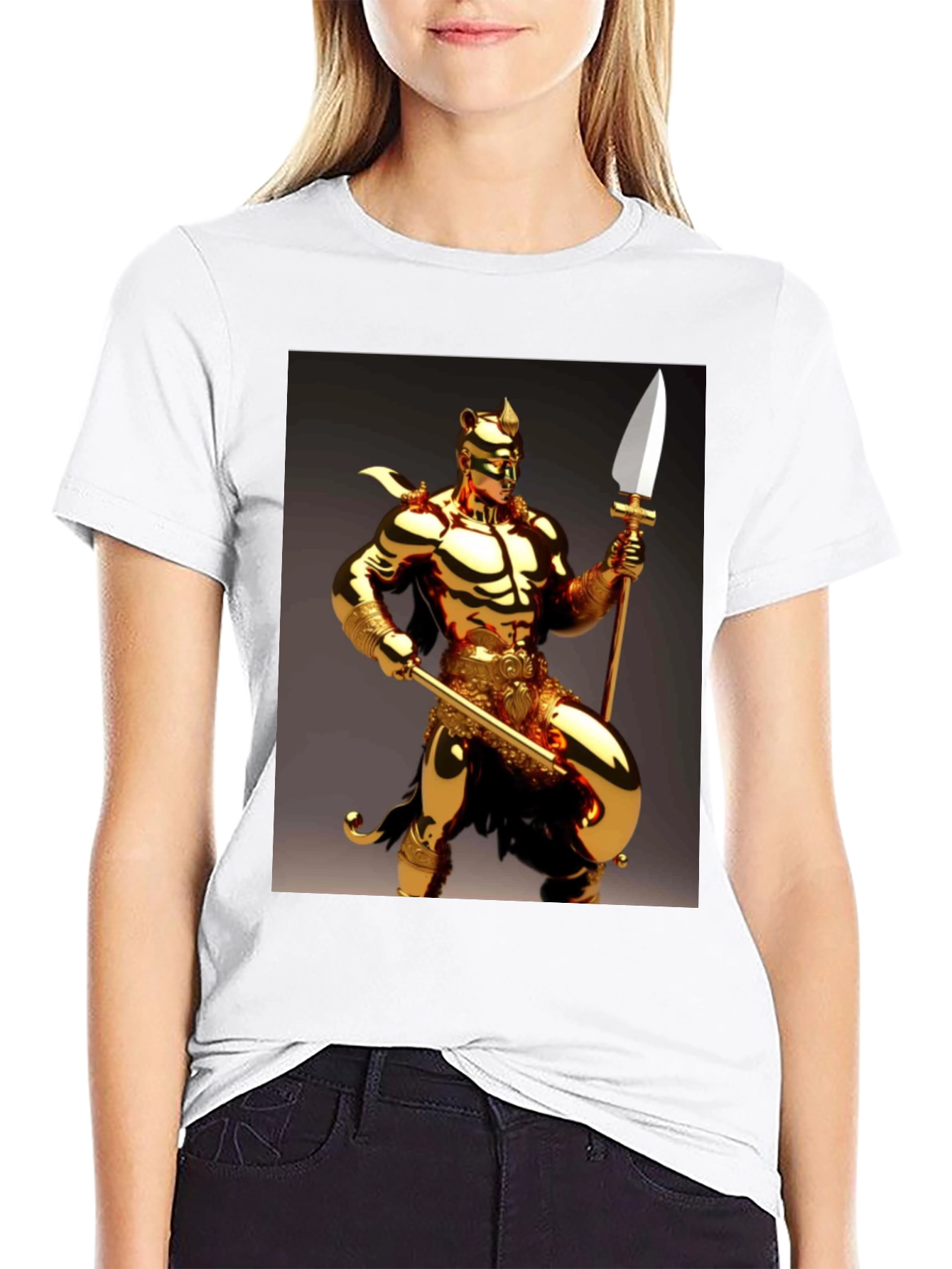 Golden Warrior Graphic T-Shirt