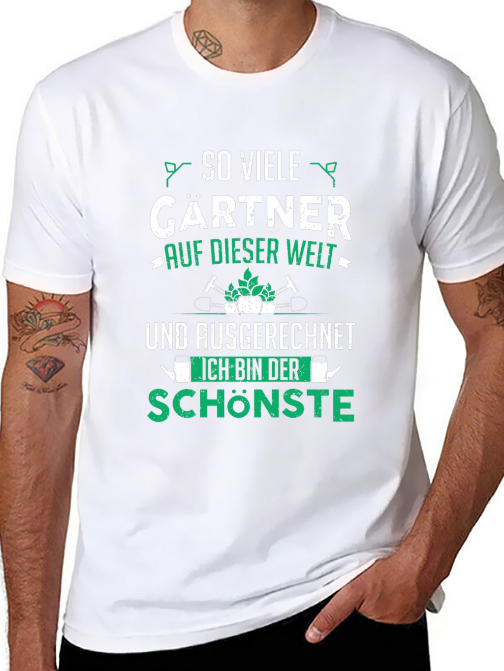 Gardener T-Shirt - So Viele Gärtner Schönste Design