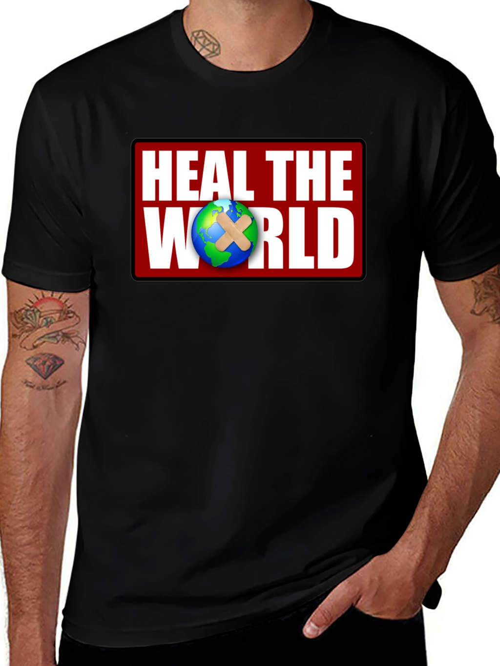 Heal the World Graphic Tee