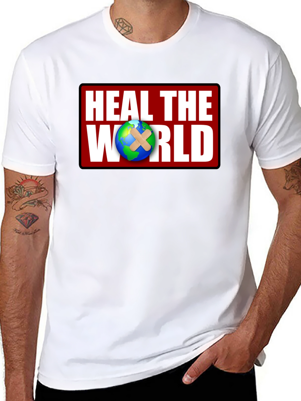 Heal the World Graphic Tee