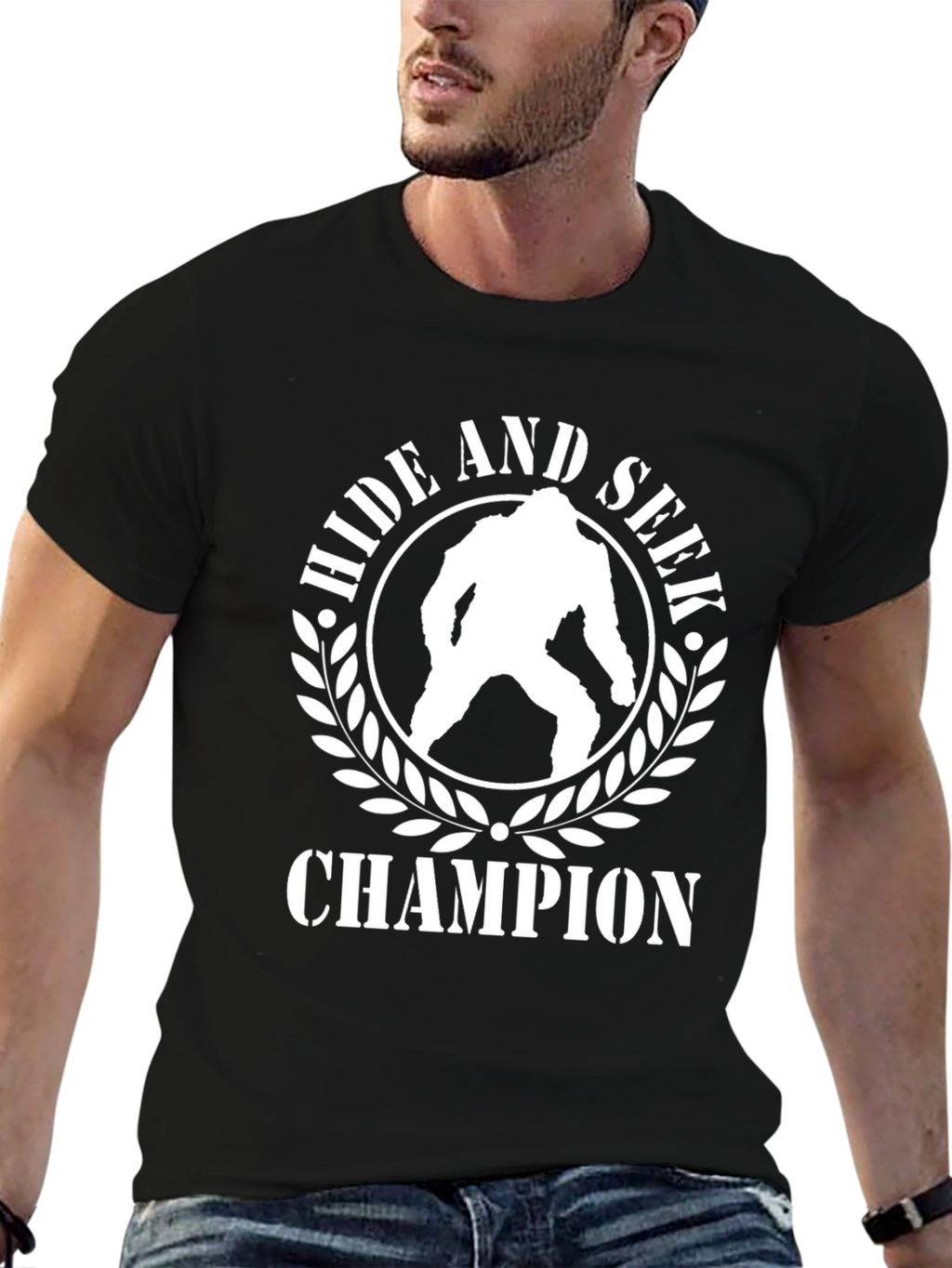 Hide and Seek Champion Bigfoot T-Shirt