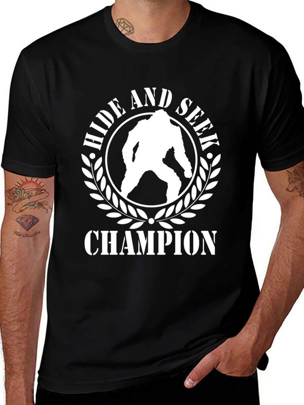 Hide and Seek Champion Bigfoot T-Shirt