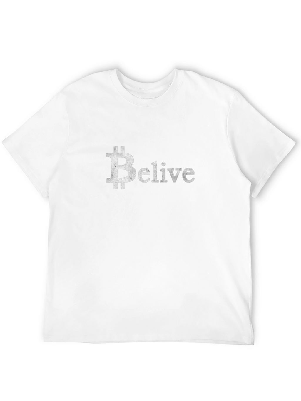 Believe in Bitcoin Black Graphic Tee