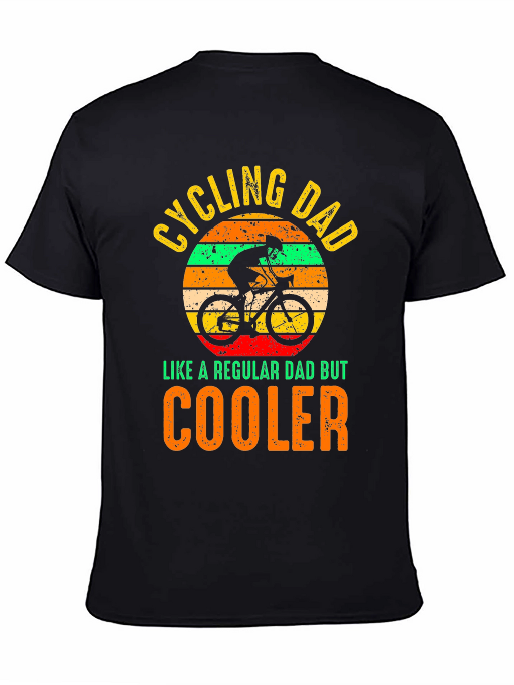 Cycling Dad T-Shirt - Cooler Than Regular Dads