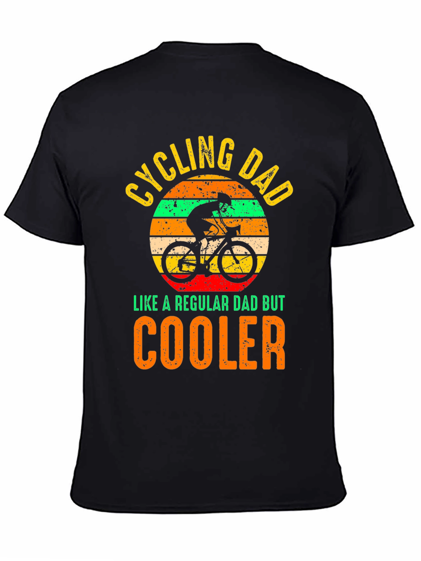 Cycling Dad T-Shirt - Cooler Than Regular Dads