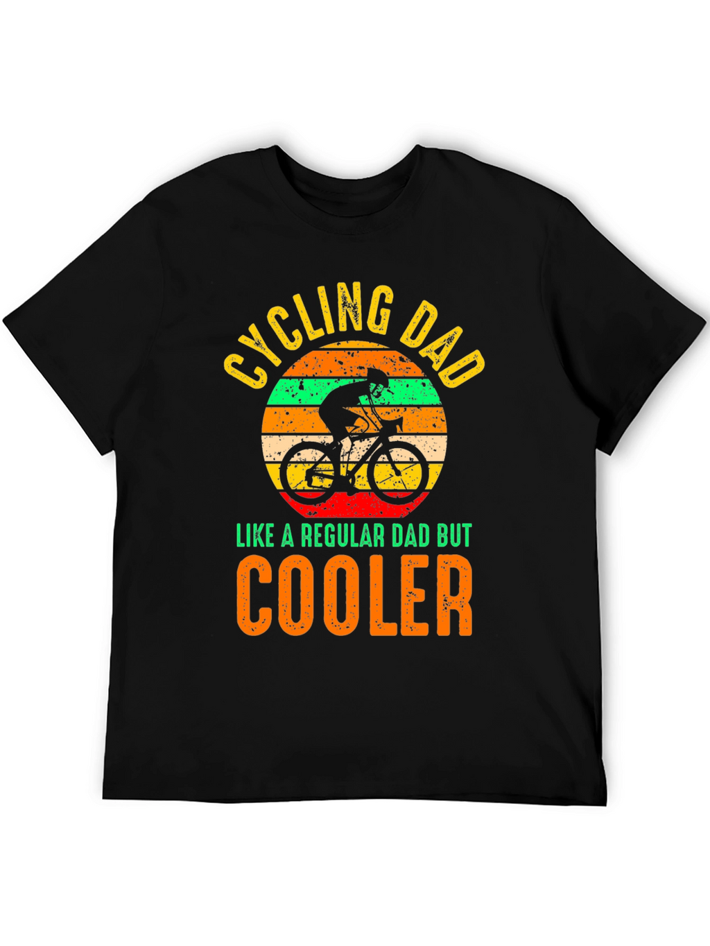 Cycling Dad T-Shirt - Cooler Than Regular Dads