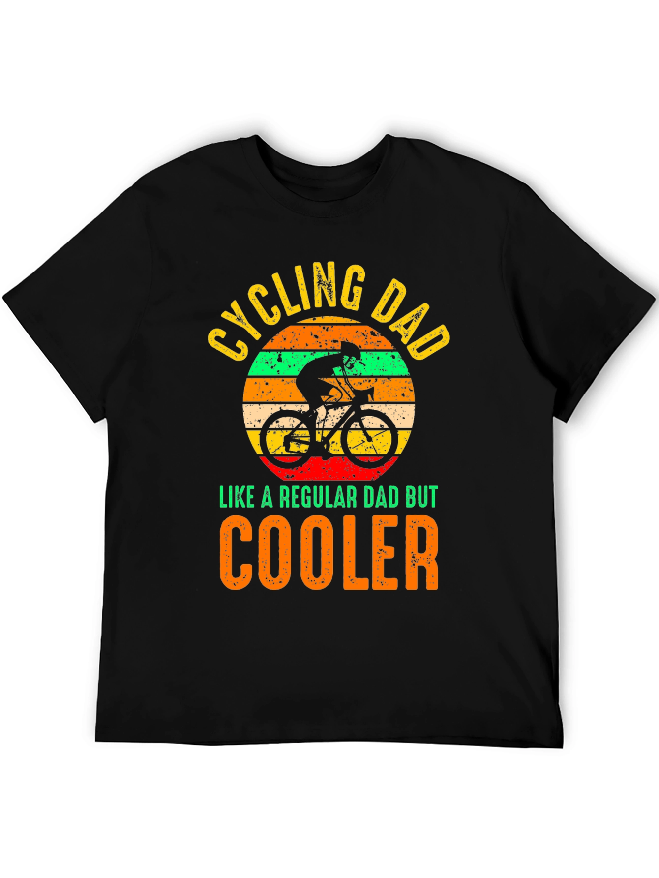 Cycling Dad T-Shirt - Cooler Than Regular Dads
