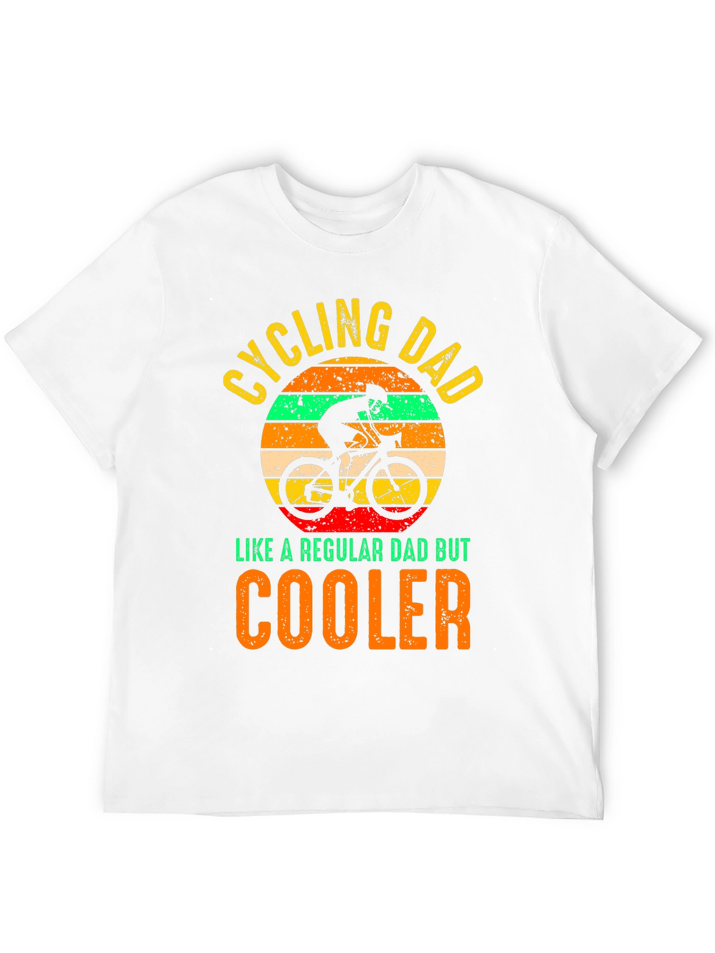 Cycling Dad T-Shirt - Cooler Than Regular Dads