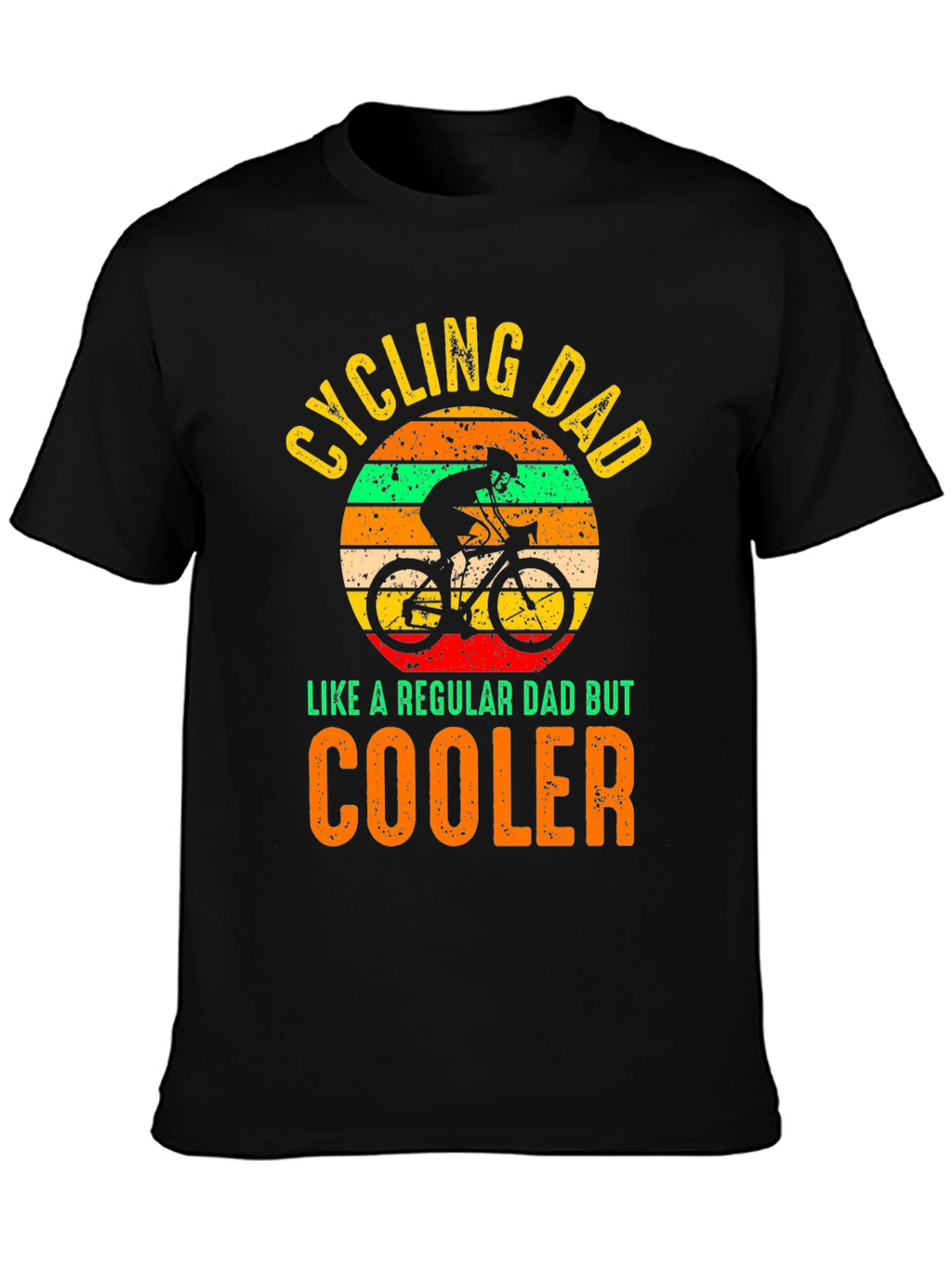 Cycling Dad T-Shirt - Cooler Than Regular Dads