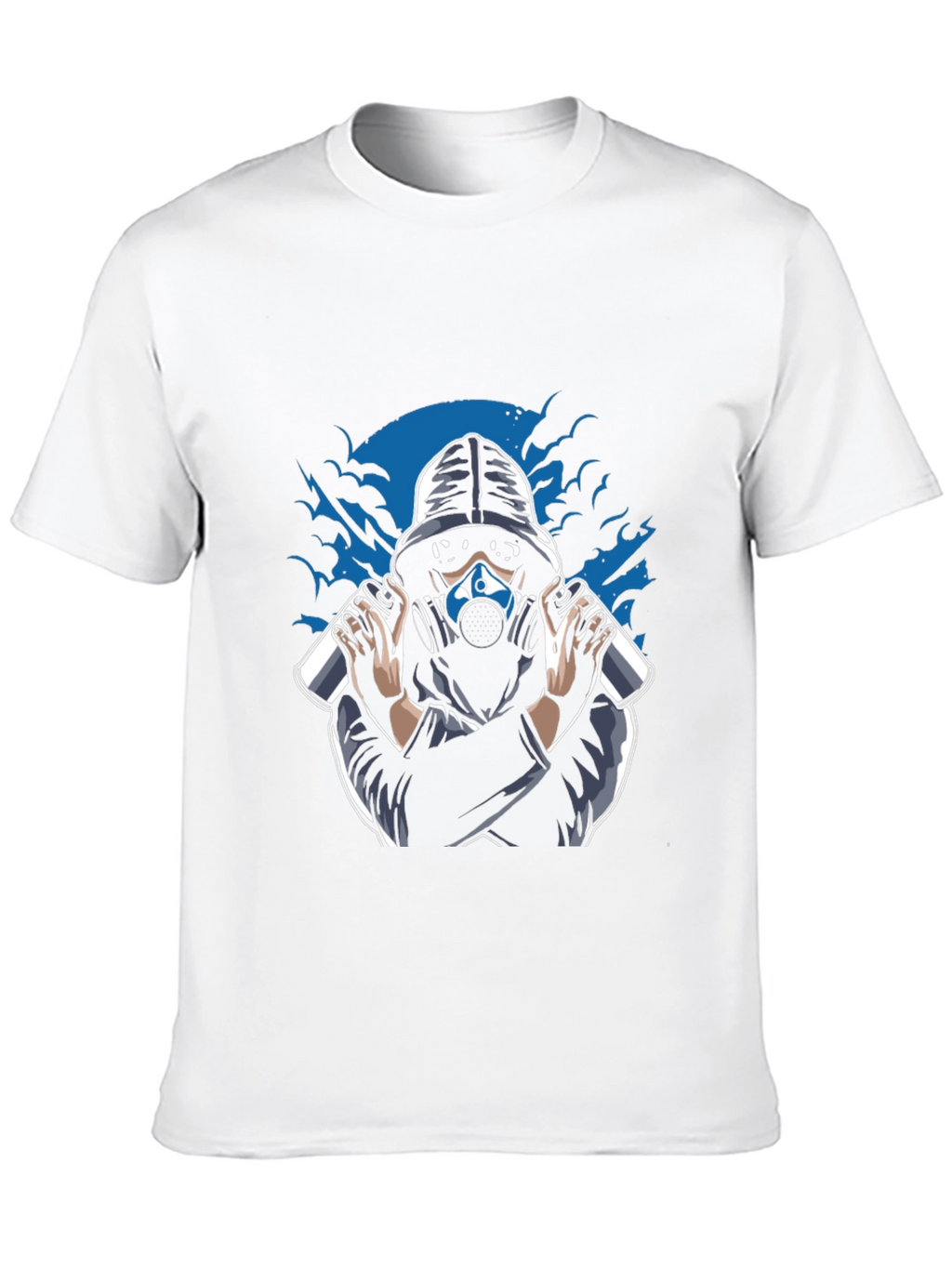 Hooded Graffiti Artist T-Shirt - Urban Street Style