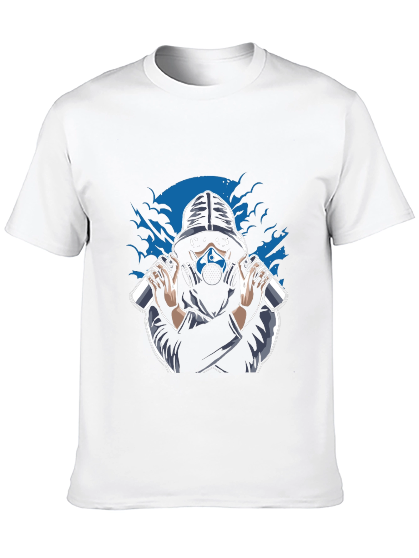 Hooded Graffiti Artist T-Shirt - Urban Street Style