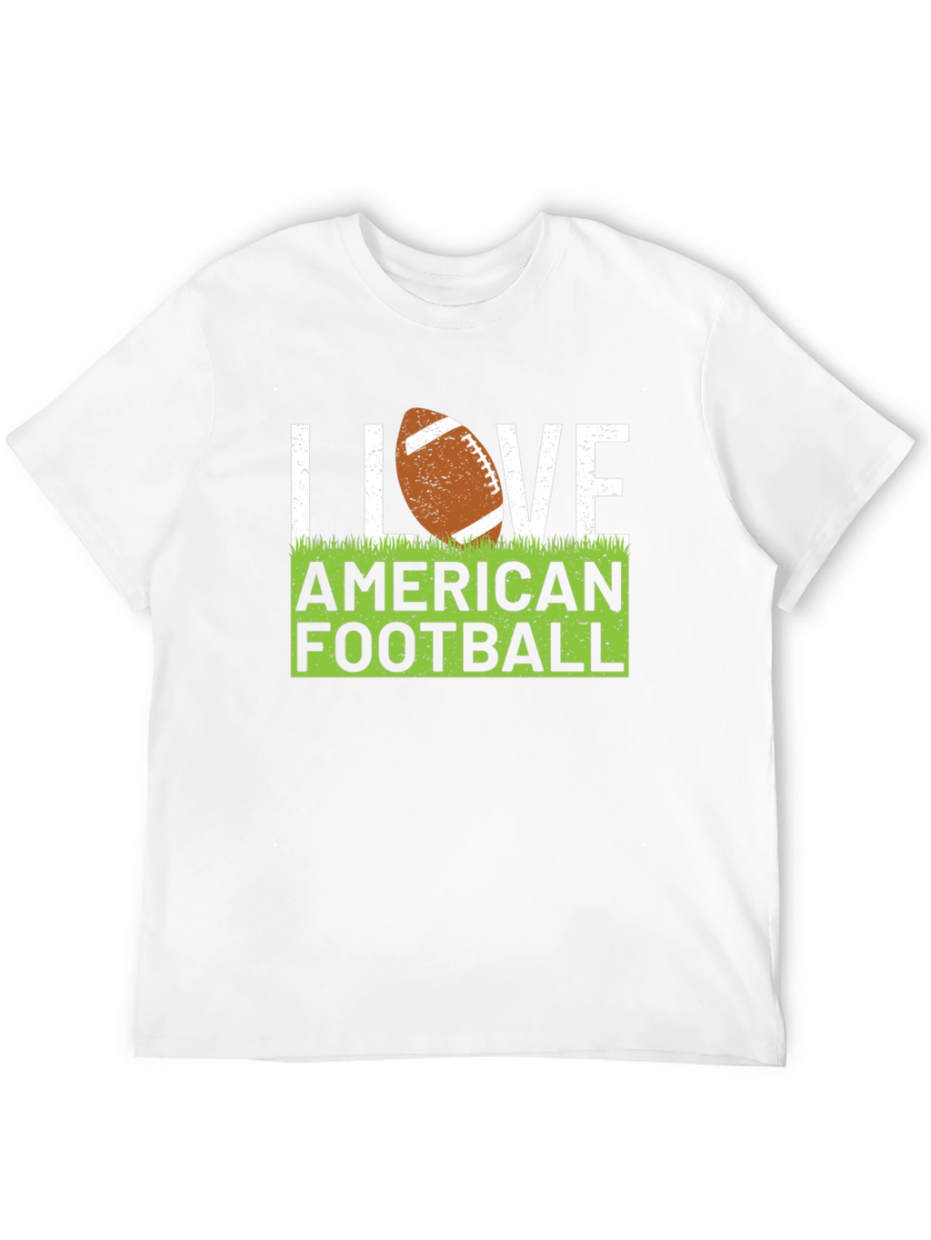 I Love American Football Graphic T-Shirt