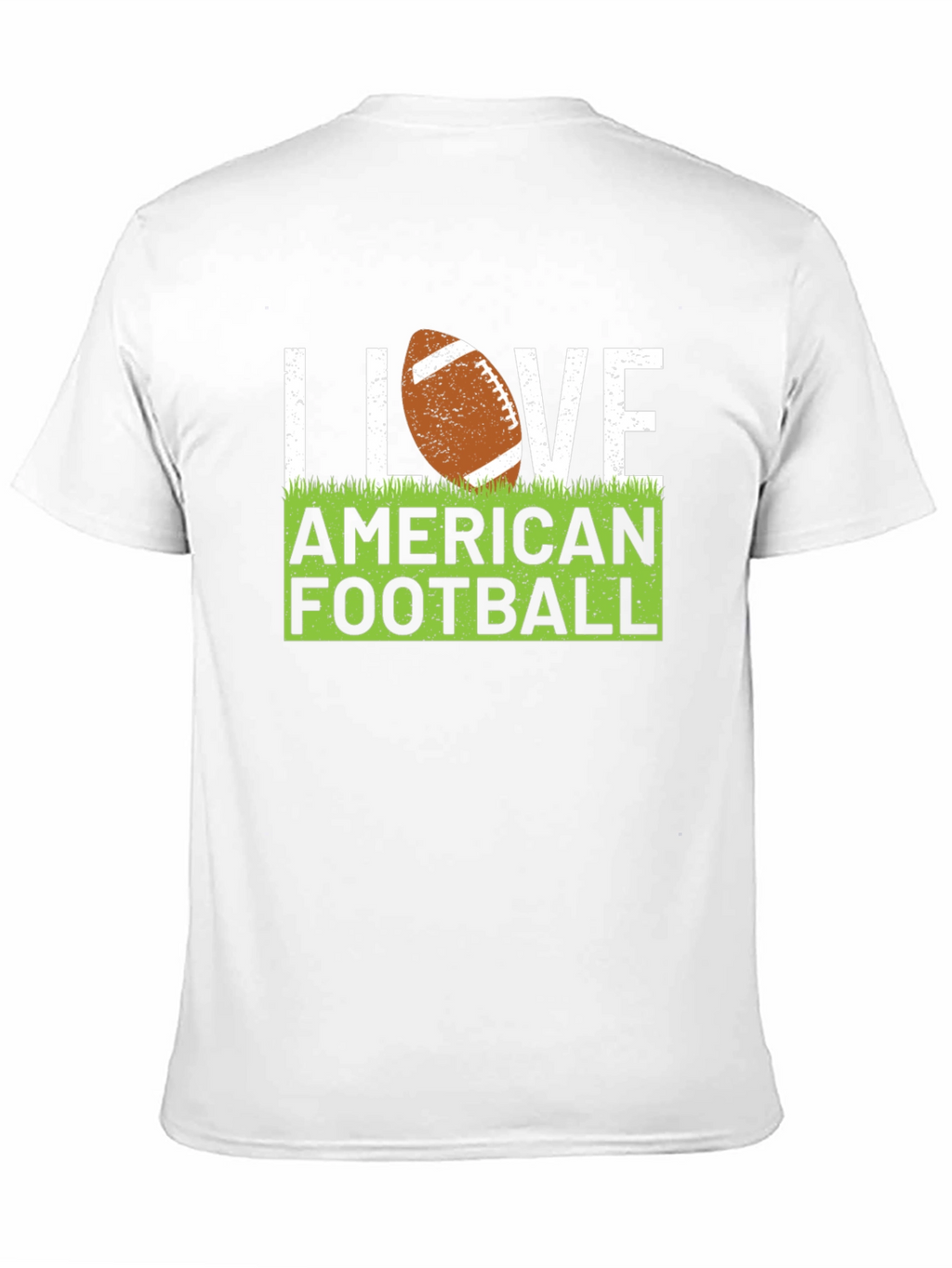 I Love American Football Graphic T-Shirt