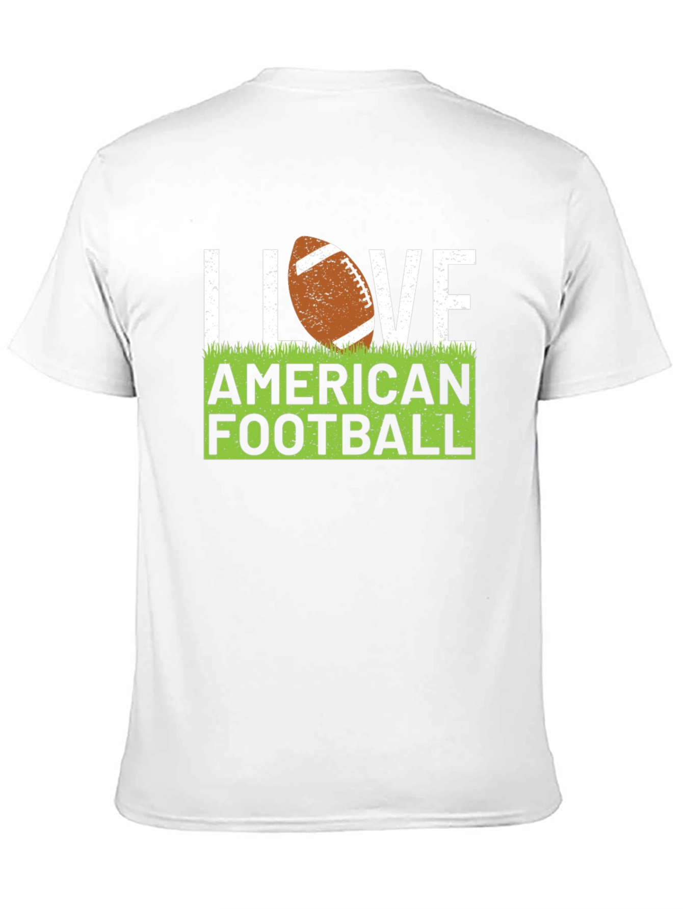 I Love American Football Graphic T-Shirt