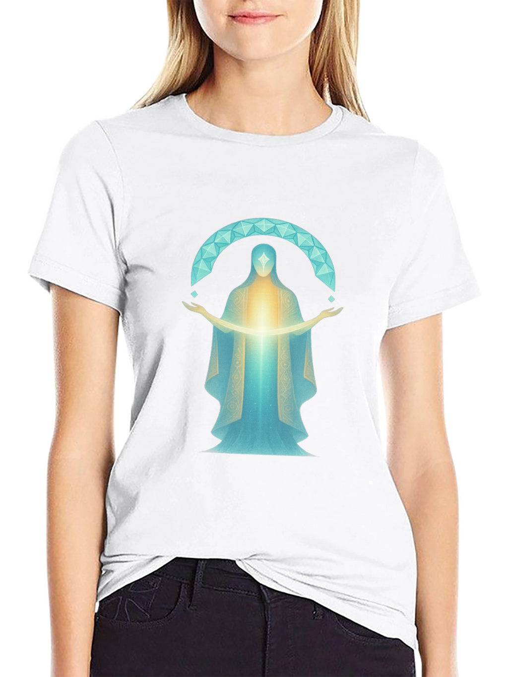 Celestial Being Graphic Tee - Unisex