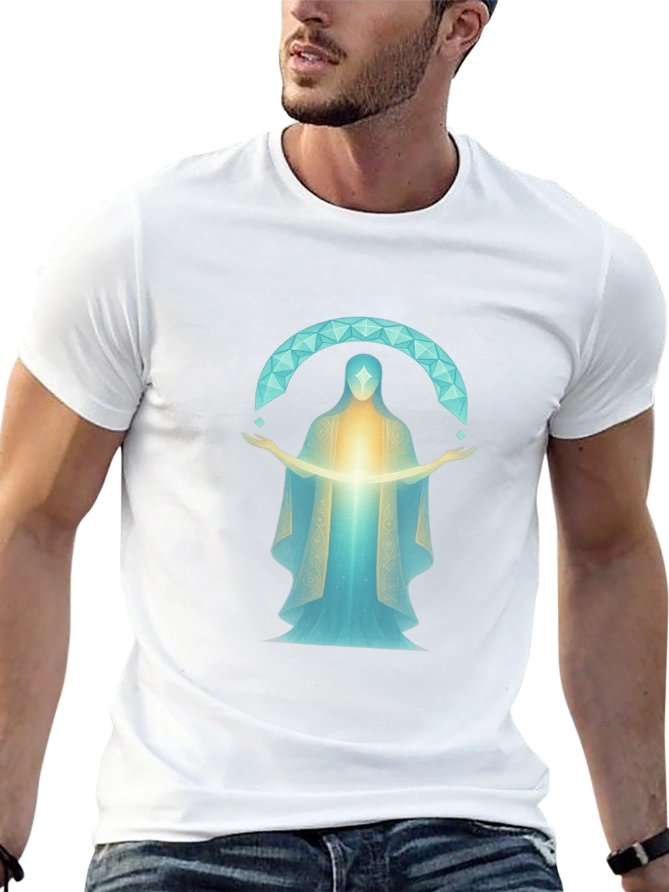 Celestial Being Graphic Tee - Unisex