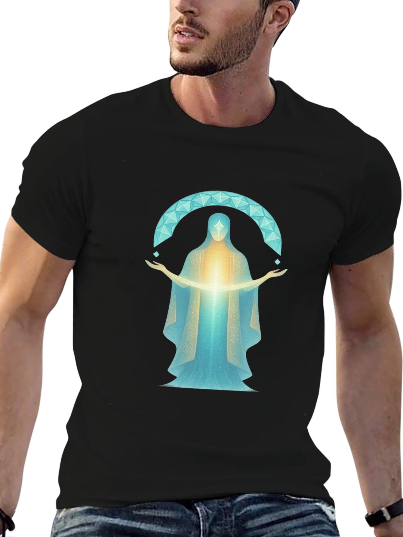 Celestial Being Graphic Tee - Unisex
