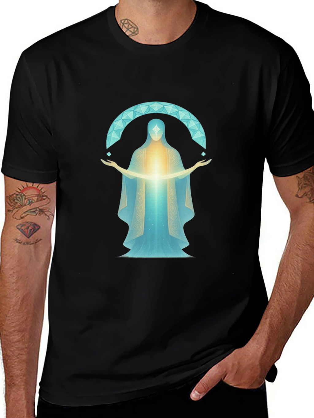 Celestial Being Graphic Tee - Unisex