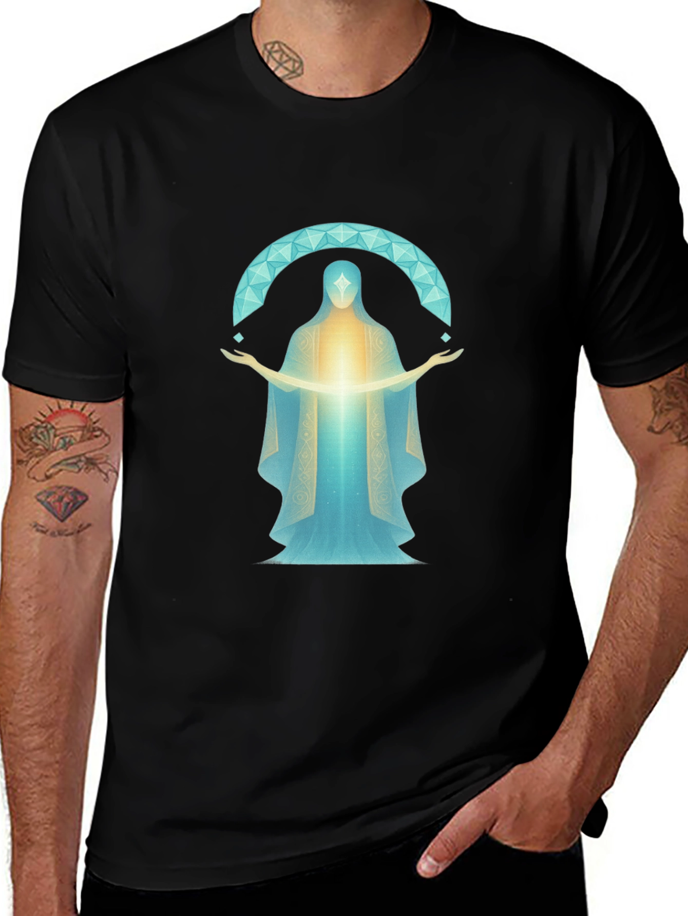 Celestial Being Graphic Tee - Unisex