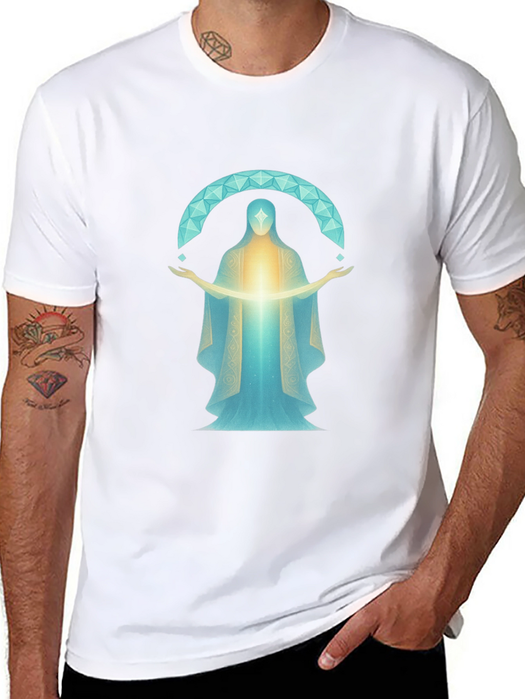 Celestial Being Graphic Tee - Unisex