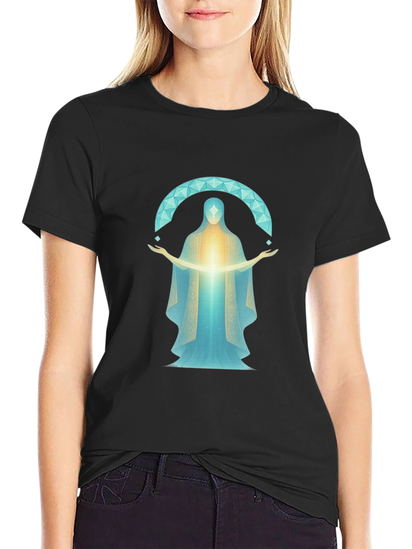 Celestial Being Graphic Tee - Unisex