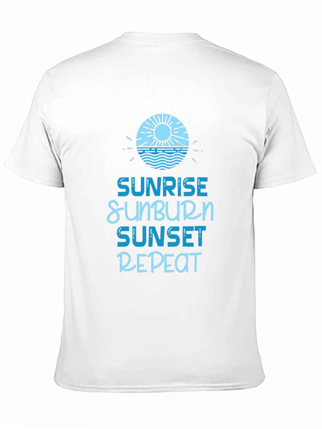 Sunrise Sunburn Sunset Repeat Graphic Tee