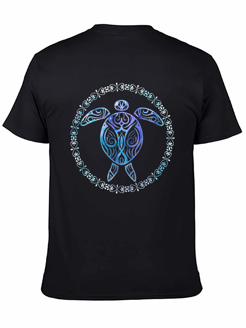 Turtle Graphic T-Shirt Black
