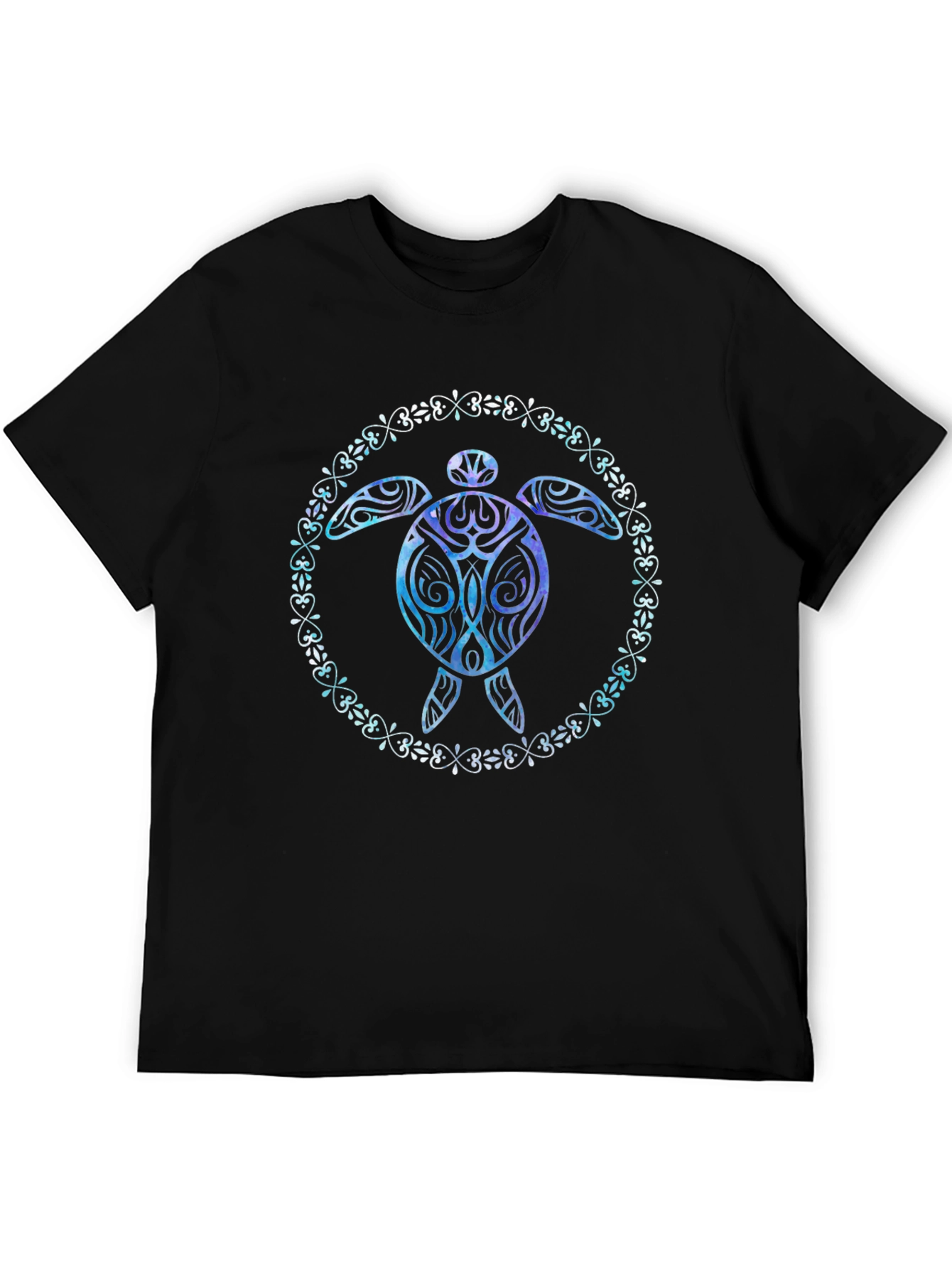 Turtle Graphic T-Shirt Black