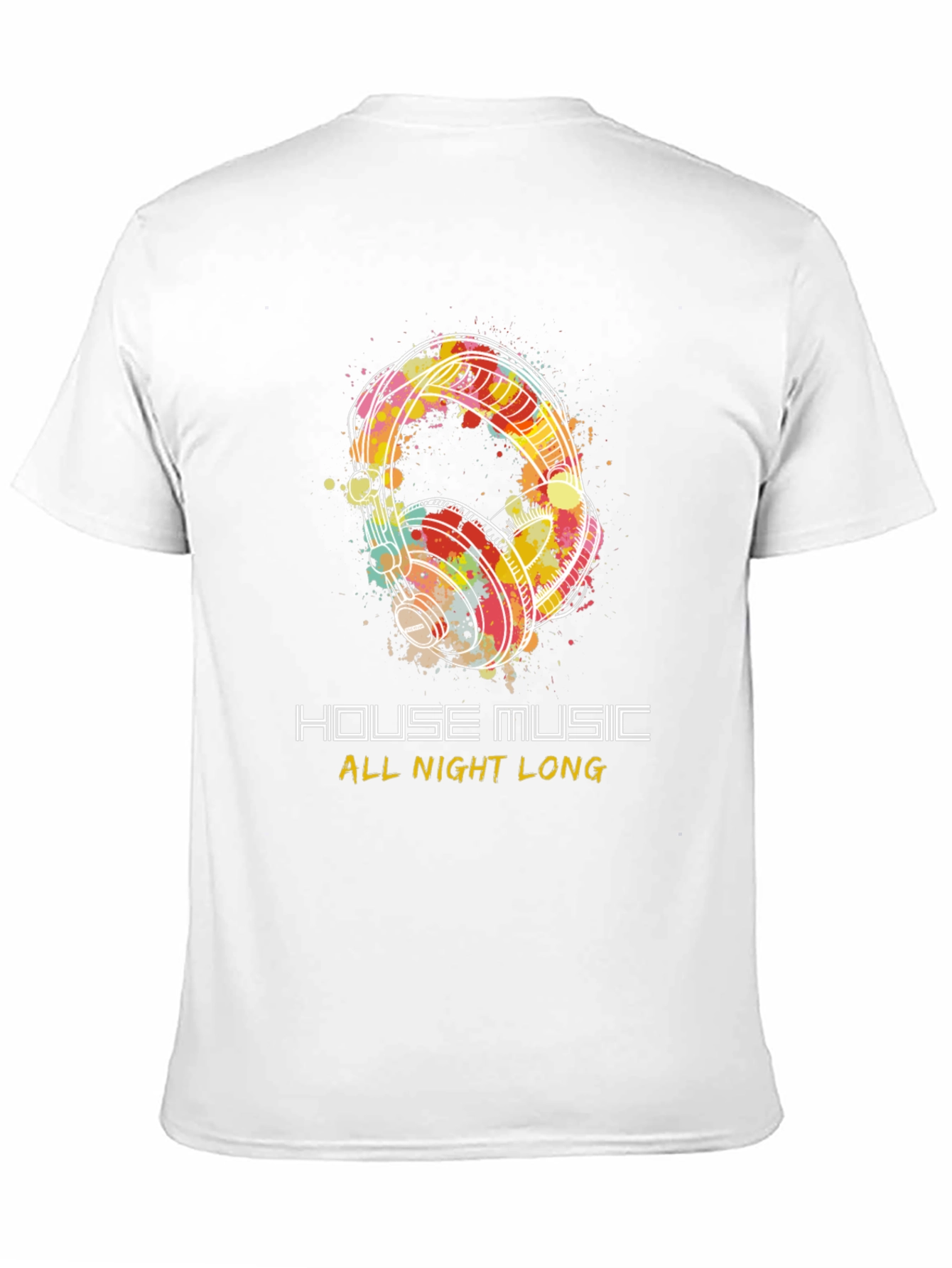 House Music All Night Long Graphic Tee